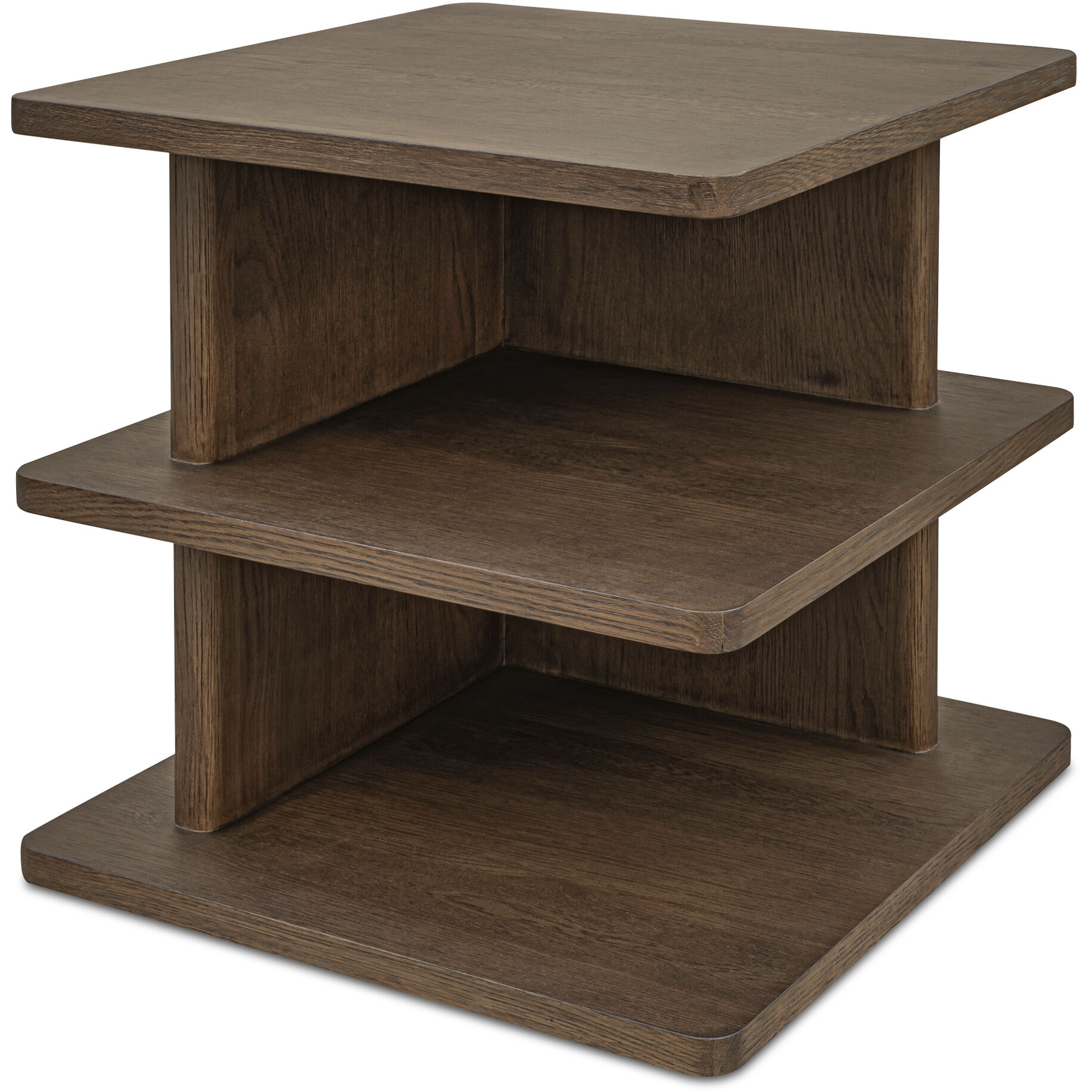 Casey Side Table in Brown